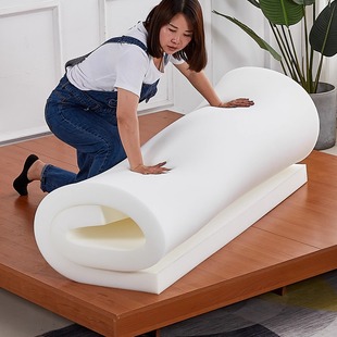 Llhigh Density Sponge Mattress 1.68m Student Dormitory Single and Double Thickeneded Soft and Hard Mattress Tatami