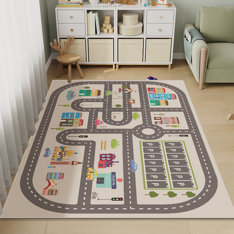 駐車場フロアマット、子供部屋読書エリア、寝室クロールマット、リビングルーム早期教育ゲームエンターテイメントエリアカーペット|undefined