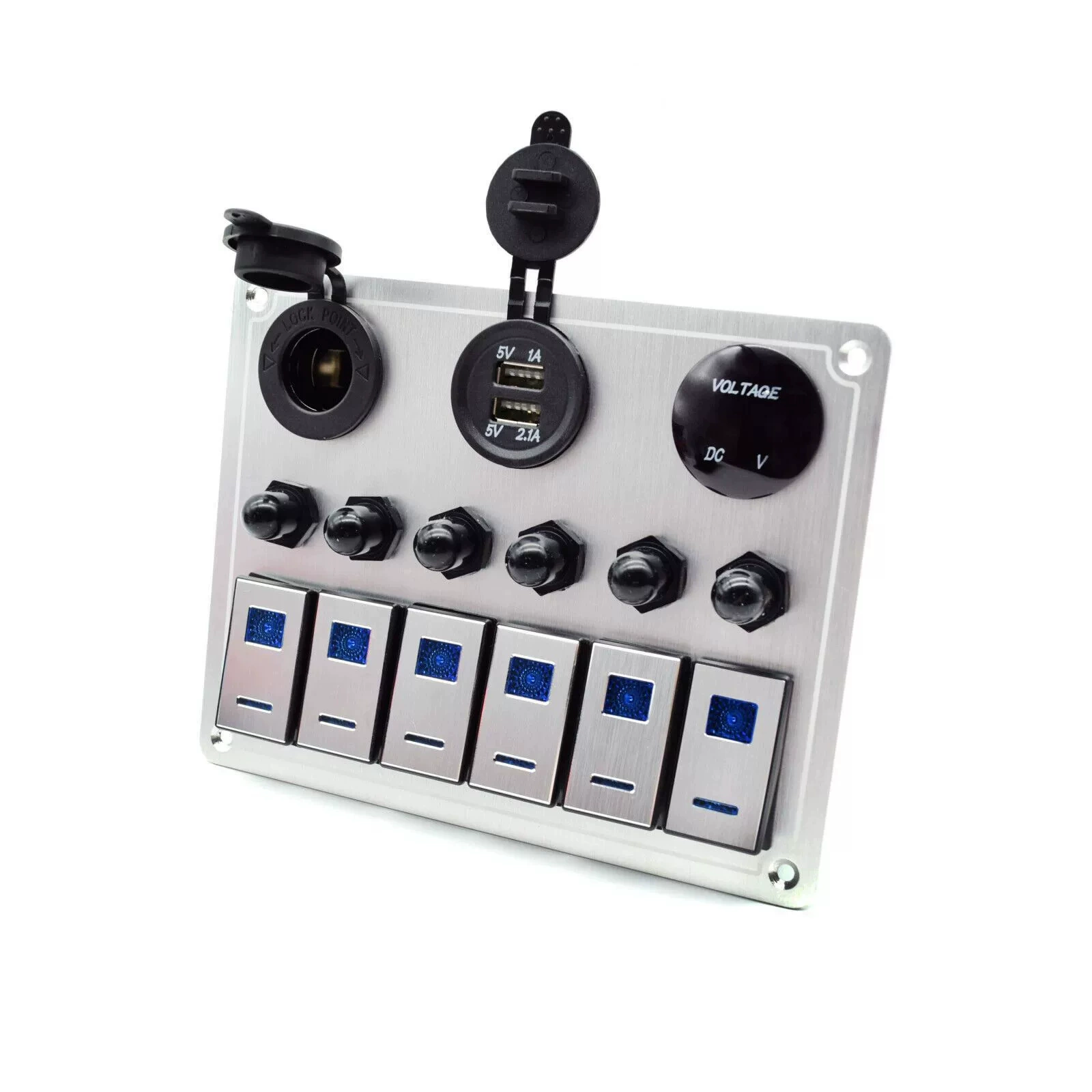 RV, metal yacht, switch key, protective light panel, car and boat
