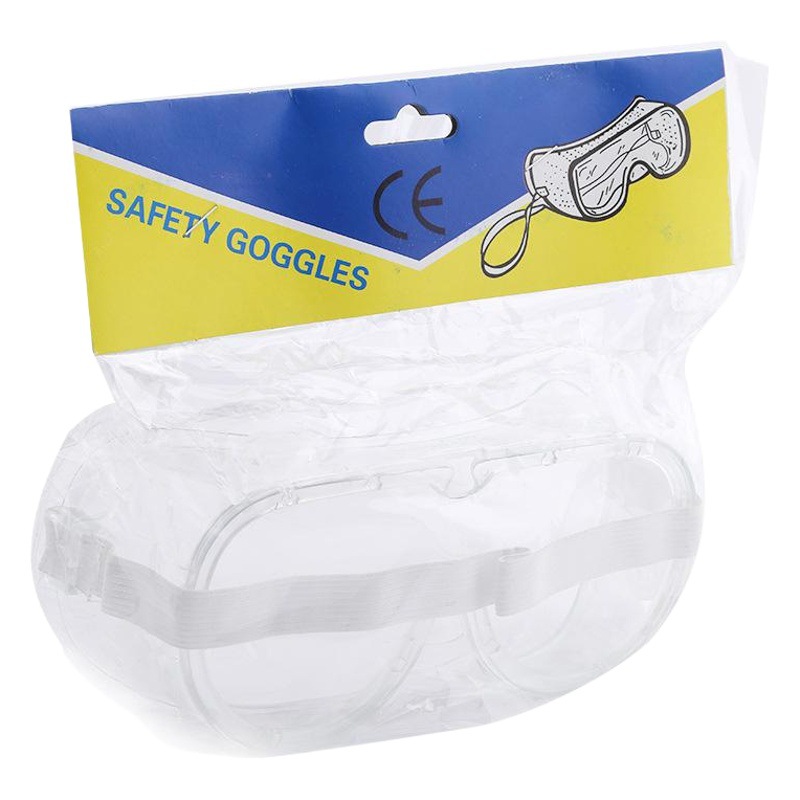 Suministro de gafas antiviento grandes tipo tarjeta con cuatro perlas, lentes de PC, resistentes a ácidos y álcalis, gafas protectoras antisalpicaduras para rafting.