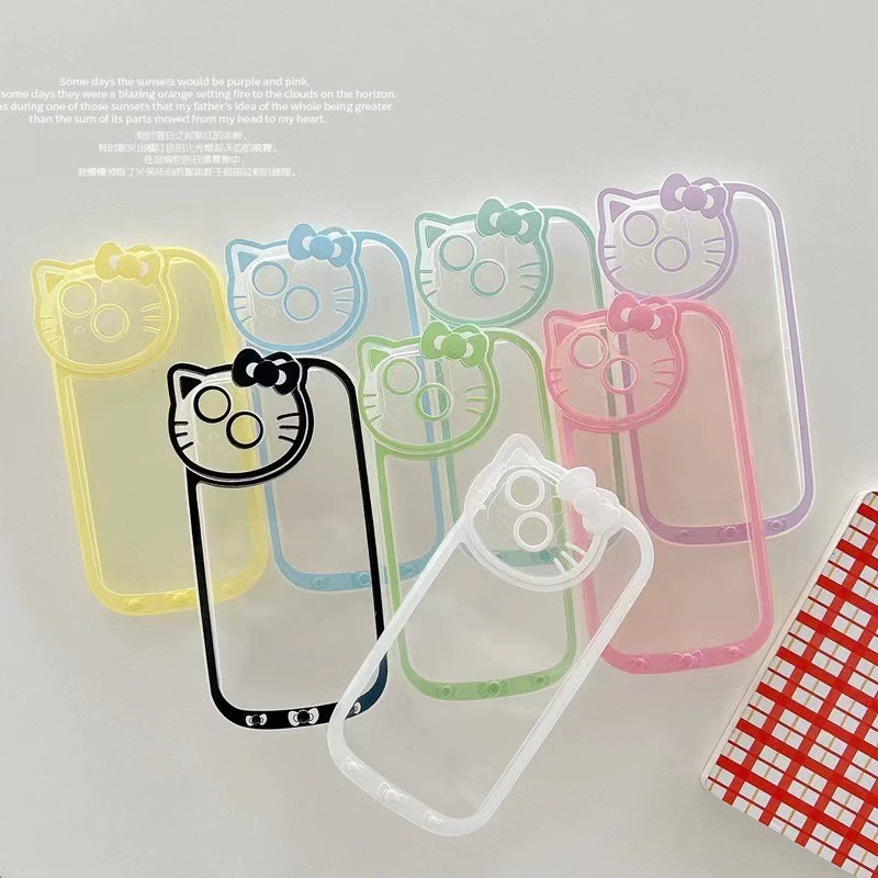 Hello Kitty, hello kitty, совместимый чехол для телефона с мультфильмом, линза, iPhone