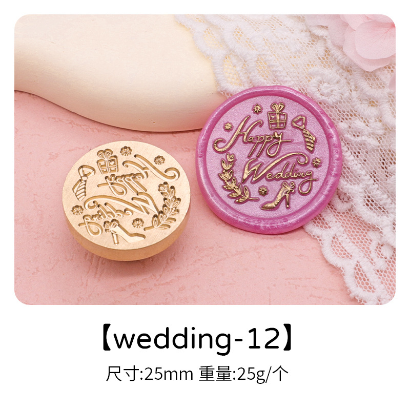 Fuego pintura sello boda serie estudiante diario personalidad creativa sello cera embalaje regalo fuego pintura sello cabeza