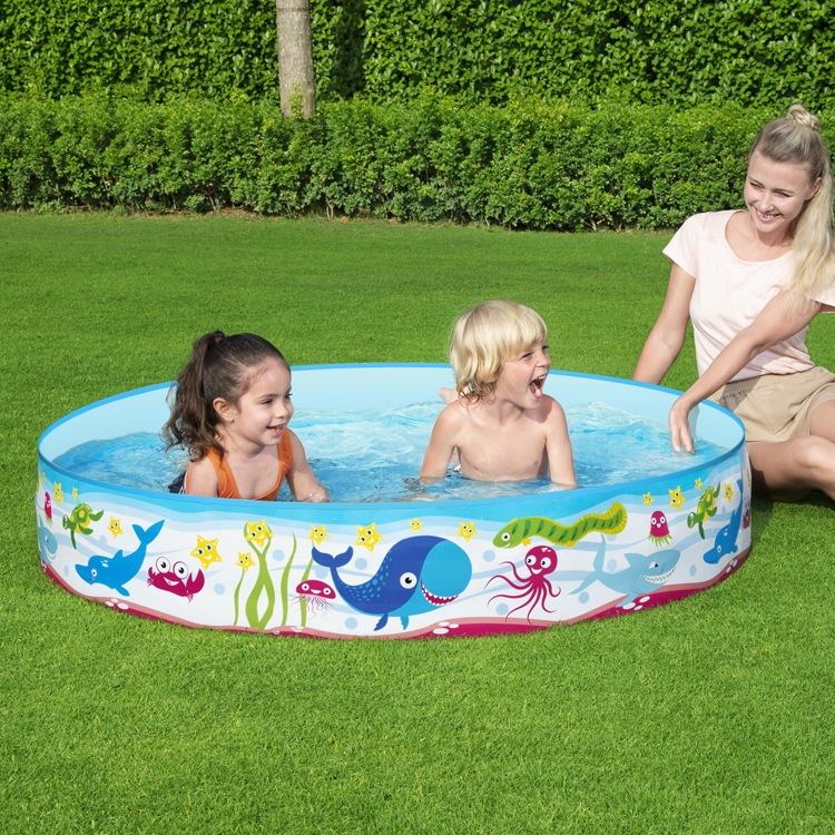 Bestway55029 Medium Hard Glue Swimming Pool Adult Home Play Pool Children's Ocean Ball Pool Fish Pond