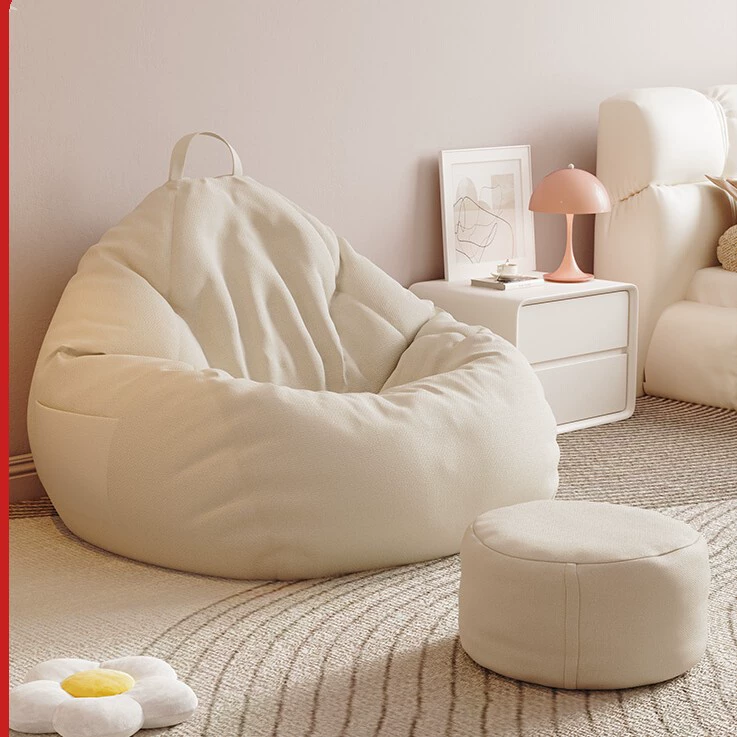 Ленивый диван-мешок-татами, подходит для сна и отдыха, кресло для отдыха на балконе в маленькой квартире, односпальный пуф.