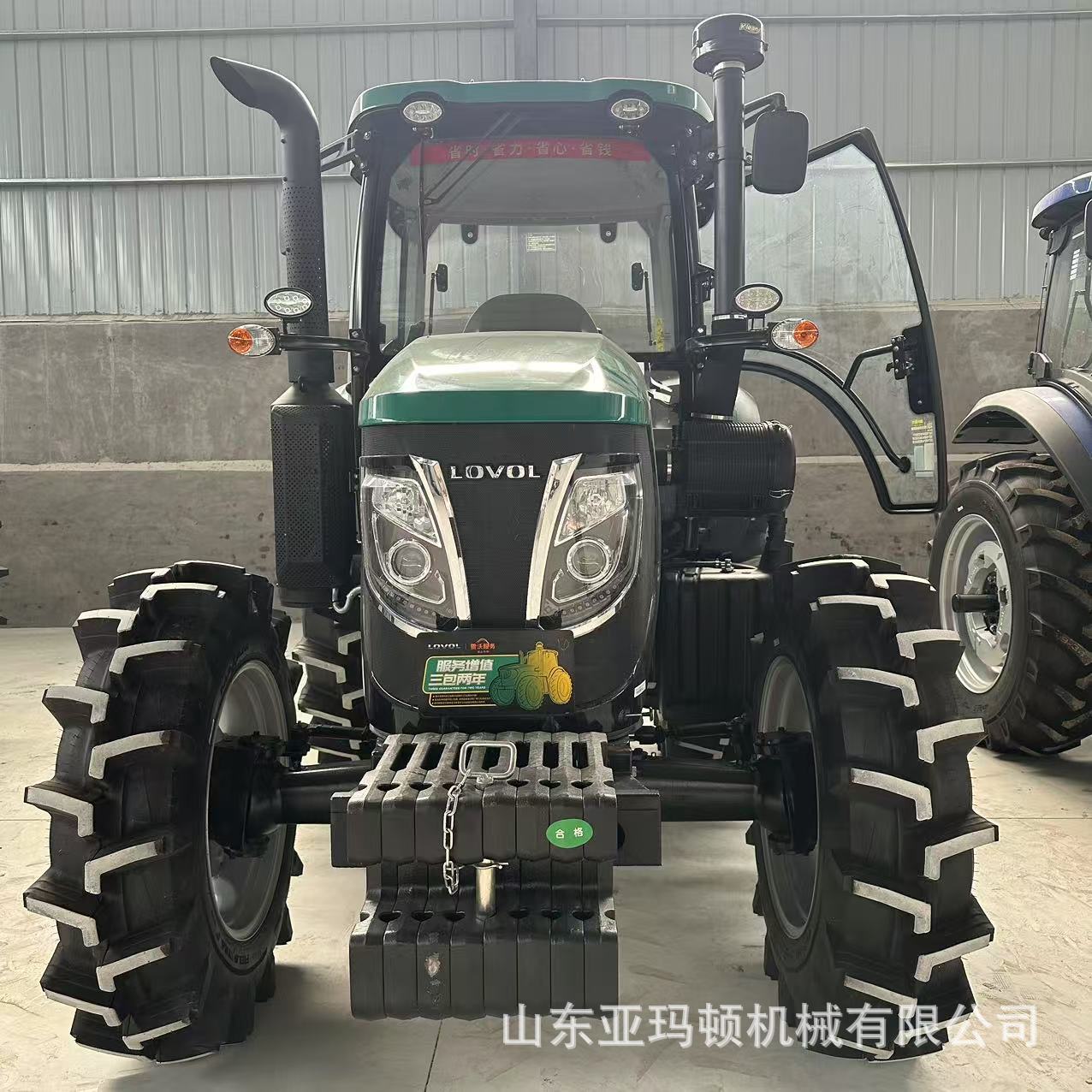 1204动力换向拖拉机雷沃1204大桥车水旱两用型耕地机农用微耕机