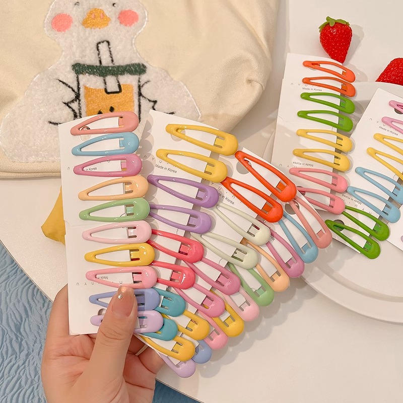 Candy-Colored Duckbill Hair Clip for Children, Cute Small Bb Clip, Dopamine Hairpin, Simple Hair Clip, Hair Accessory