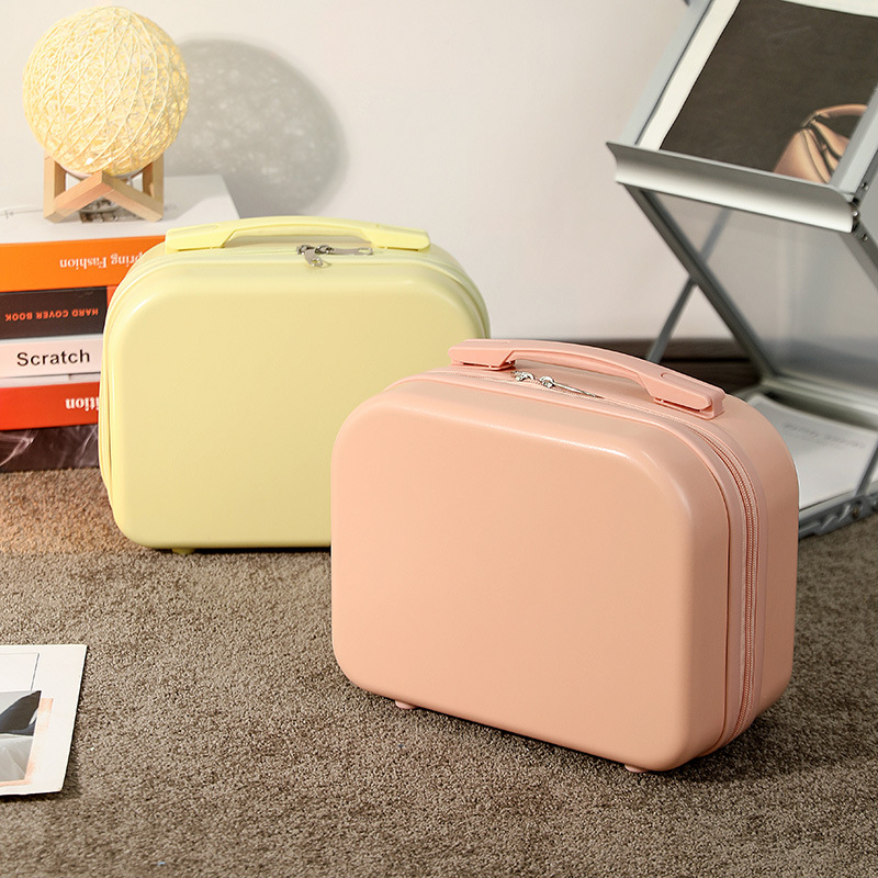 Dulces souvenirs maleta de 14 pulgadas maleta madre maleta para niños de vacaciones pequeña caja de regalo equipaje cosmético al por mayor