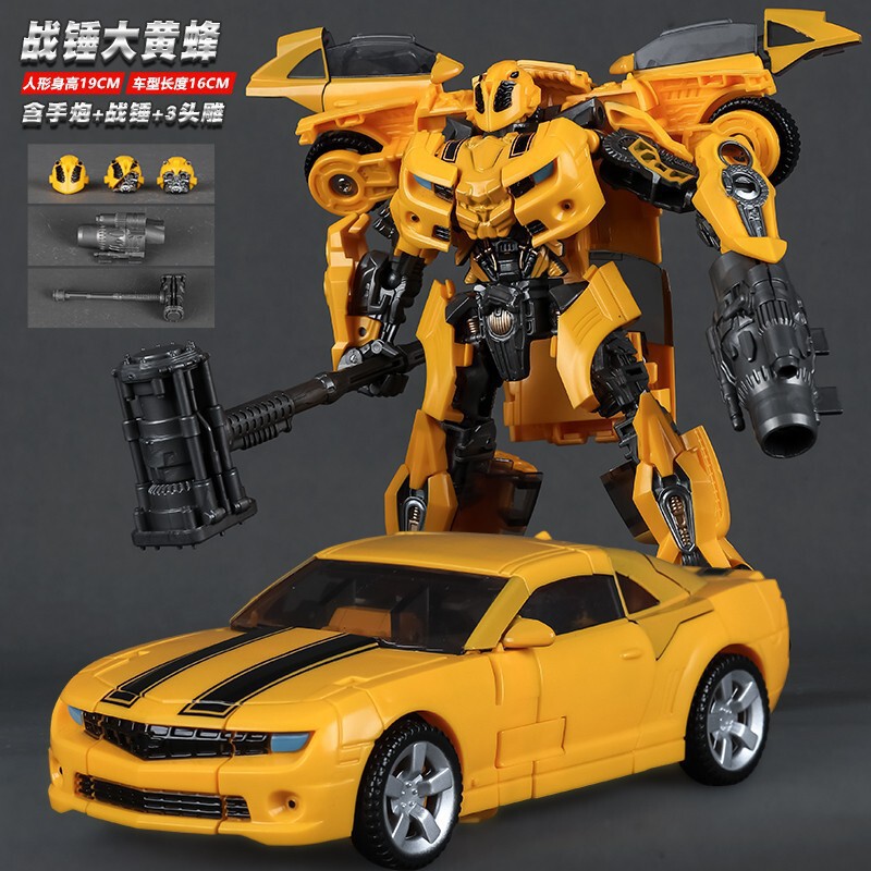 Ba Wei Tw-1025 Movie Version Ss49 Chevrolet Warhammer Wasp Warrior Transformation Car Robot Model Figure