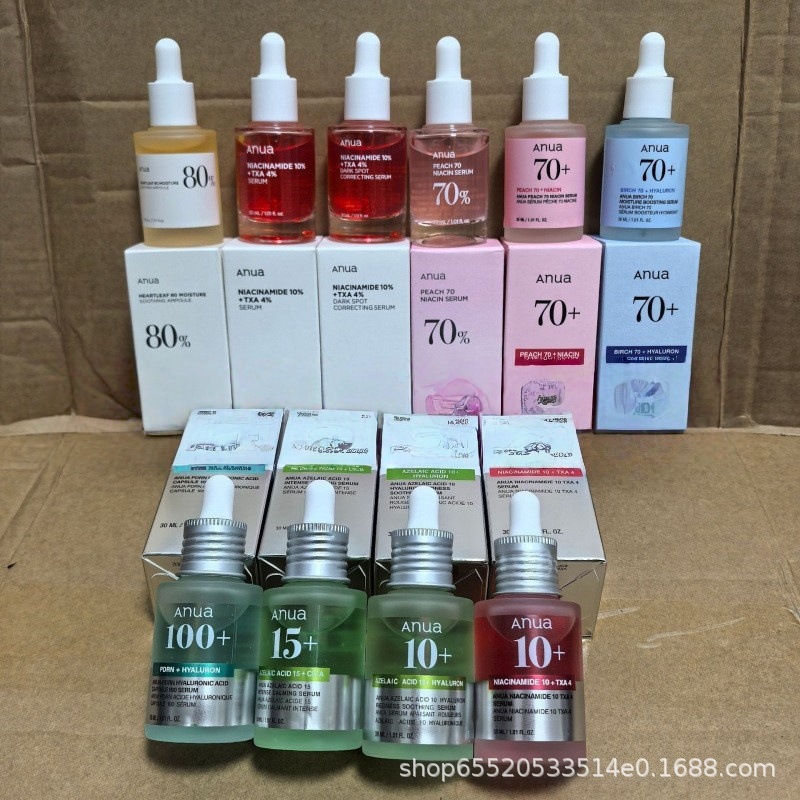 (Cross-border trading), transparent azelaic acid with hyaluronic acid, soothing moisturizing smoothing serum