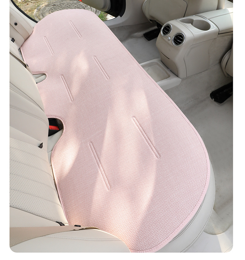 Car Seat Cushion, Suitable for All Seasons, Light Luxury and High-End Feel, Seat Cushion Cover, Single Driver's Seat Fabric Cushion