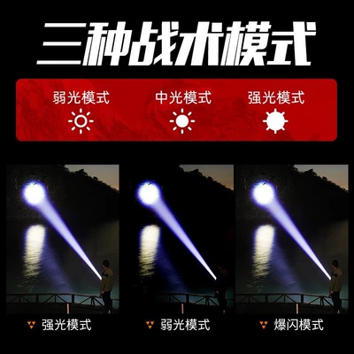 UV fənərlər Strong Light, Rechargeable, Long-Lasting, Household