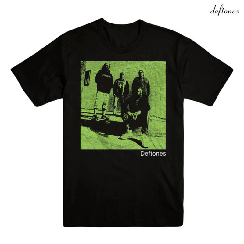Deftones sub-tone band rock music American alternative metal cotton loose direct injection short sleeve T-shirt