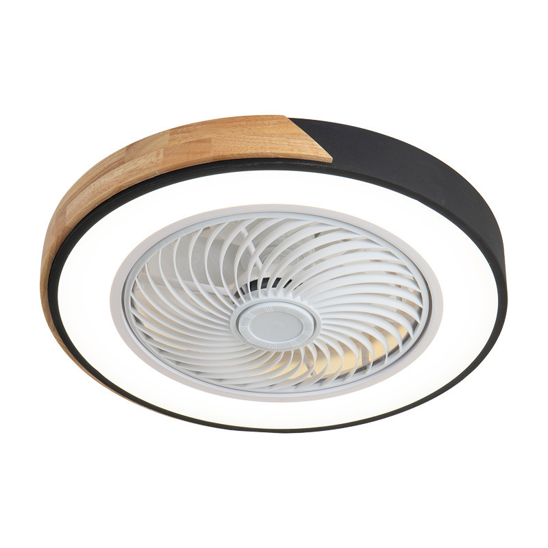 Ventilador de Techo con Luz de Madera 110V de Hierro Ultrafino con Control Remoto para Dormitorio image 6