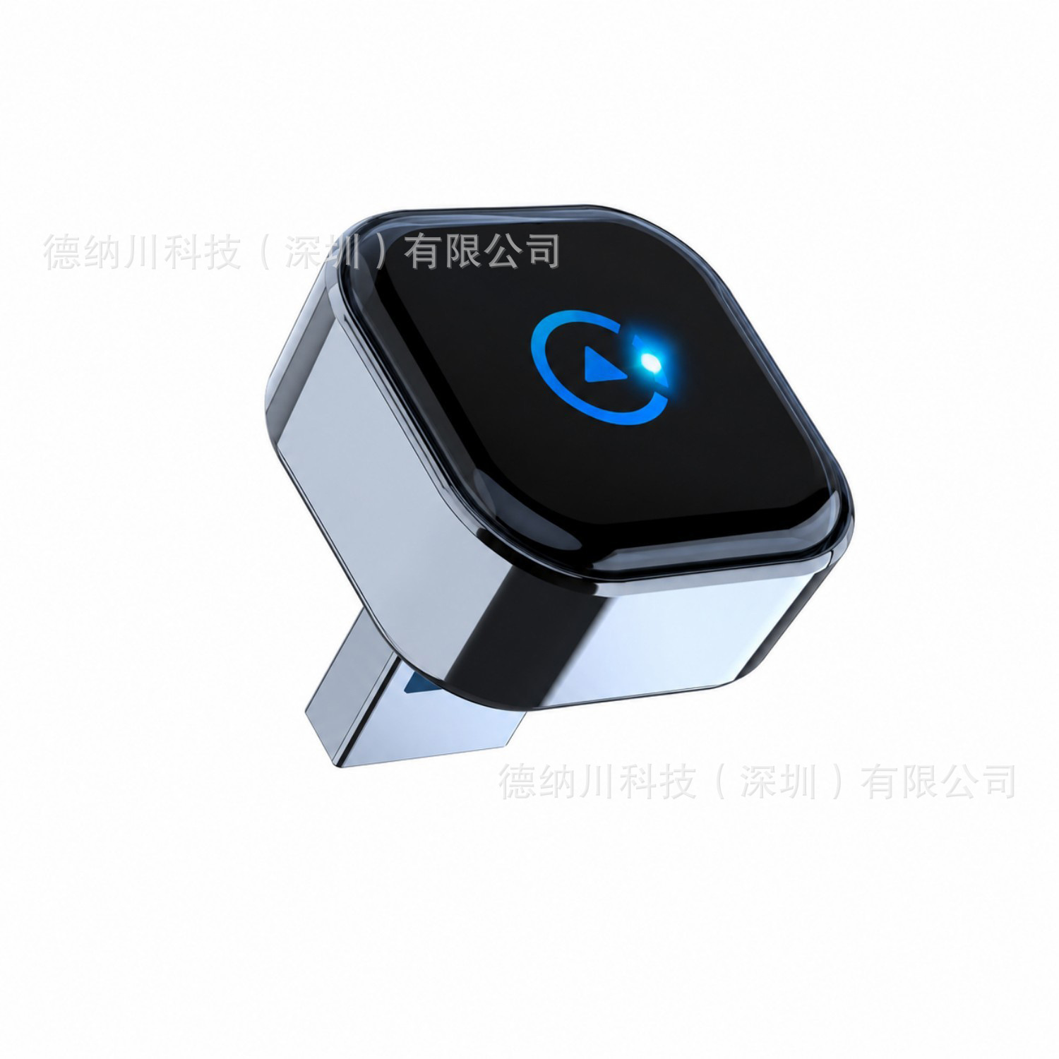 Cross-Border In-Car Wired-To-Wireless Carplay Apple Auto Android 2-in-1 Smart Car-Machine Connectivity Box