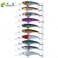 HENGJIA Hengjia fishing gear floating water belt ring bead plastic minnow 8g fake bait minolulua fishing bait fishing supplies