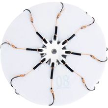 鱼钩翻版钩豆饼钩爆炸钩大孔针款8钩12八爪钩翻板钩盘钩糠饼钩鱼