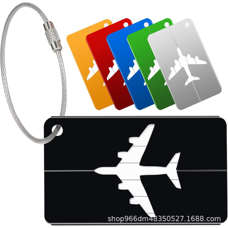 搭乗メタルスーツケース航空機チェックインリフティングカーゴアルミ合金荷物タグビジネスギフト搭乗券|undefined