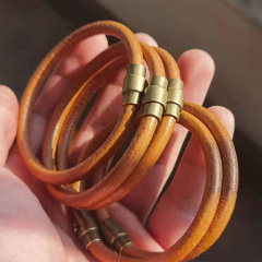 メーカー直販高橋牛皮ブレスレット手作り創意パンクレトロブレスレット男性カップル革ブレスレット女性アクセサリー