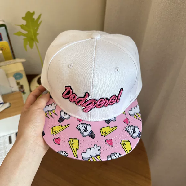 Hip-Hop Hats American Style Men's and Women's Spring & Fall Style Baseball Caps Student Flat-Brimmed Hats Summer Sun Visor Hats Showing Small Faces
