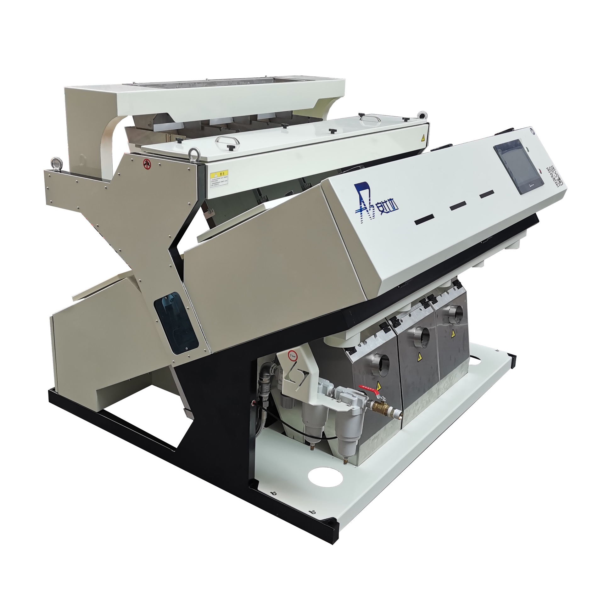 比达BDR3-192全自动大米色选机潜水黄克星大产量一键控制智能高效