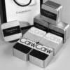 Black tin box, new collection, 4 pieces