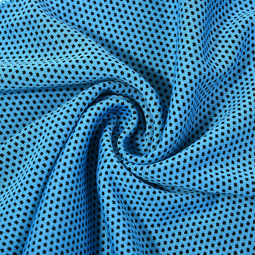 Cross-border sports cold feeling towel English bagged polyester sports cooling towel Sports cooling towel manufacturer wholesale