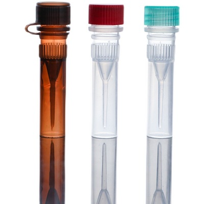 0.5ml棕色连盖冷冻管 冻存管 血清管 螺口平底可立塑料样品管