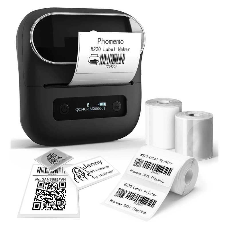 Impresora de Etiquetas Comercial Phomemo M110, Mini Impresora Térmica Portátil Bluetooth, Impresora Transfronteriza, Logotipo al por Mayor