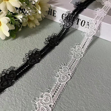 涤纶水溶条码刺绣花边 洛丽塔系列爱心蕾丝边宠物服饰DIY手工素材