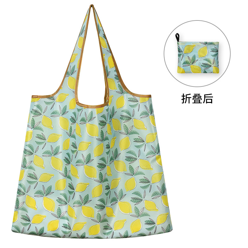 Bolsa de compras plegable grande para viaje, bolsa de supermercado ecológica, bolsa de almacenamiento portátil, bolsa portátil de gran capacidad image 29
