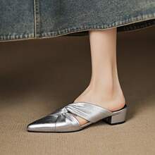 ���m|3.5cm��ʽ�yɫ���^���^��ЬŮ���⴩�ָ���ɫ�и����˛���