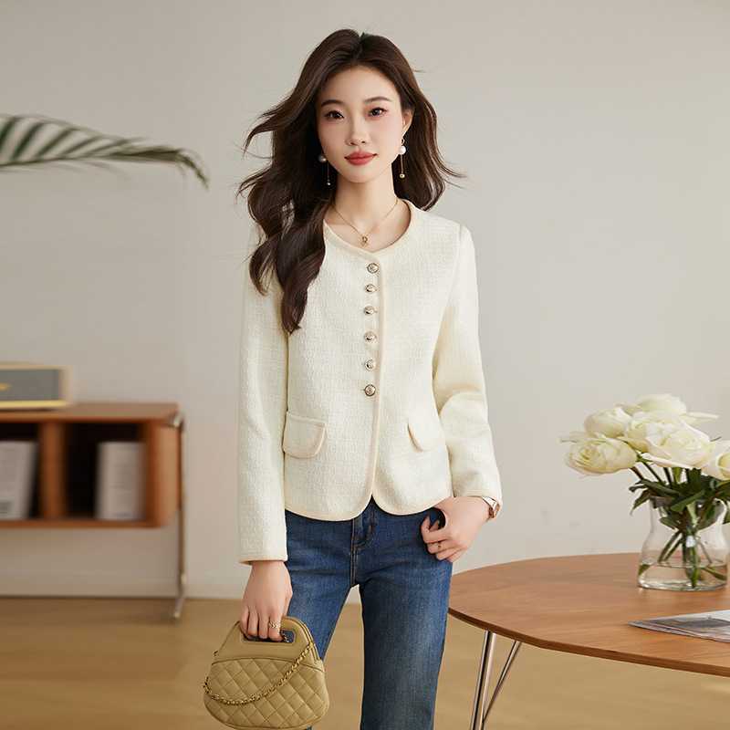 Short coat women's clothing spring and autumn 2024 New Korean style small fashionable western style top YB8913