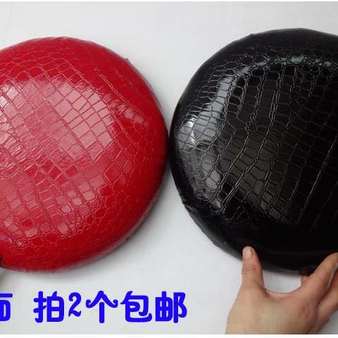 圆凳面板实木凳面加厚面圆形塑料直径29cm钢筋凳木面凳子配件新款