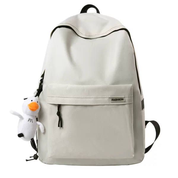 Backpack for Men, Japanese Style, Simple, Large Capacity, Korean Version, Travel Backpack for Women, Casual, Trendy, Cool, College Student Bag