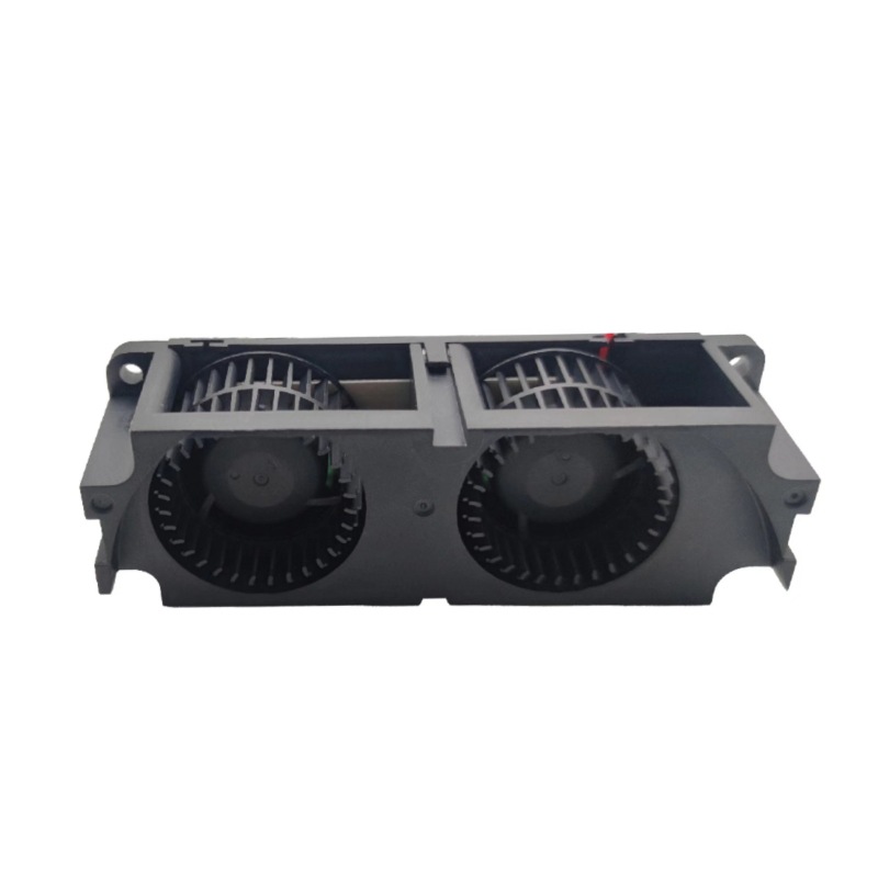 移动空调双出风散热风扇125x38x45mm双胞胎直流鼓风机