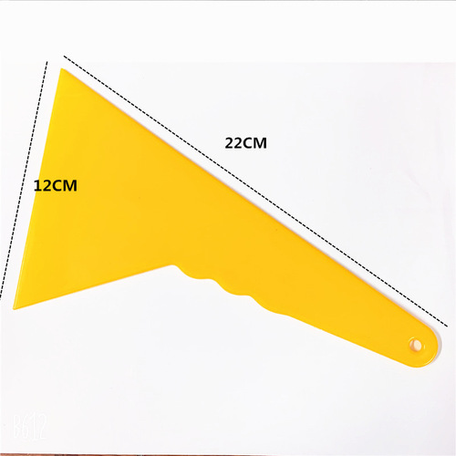 Car high-temperature resistant film tool glass and plastic color-changing film triangular squeegee scraper blade wallpaper squeegee