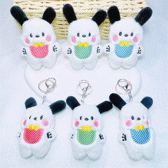 Cartoon pendant Pacha dog doll doll brooch bib dog student bag decoration scarf clothing accessories