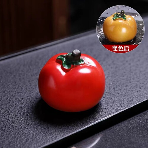 Color-changing tea pet ornaments, cabbage, golden pig and golden toad, pure handmade personalized boutique, can be raised, tea table decoration