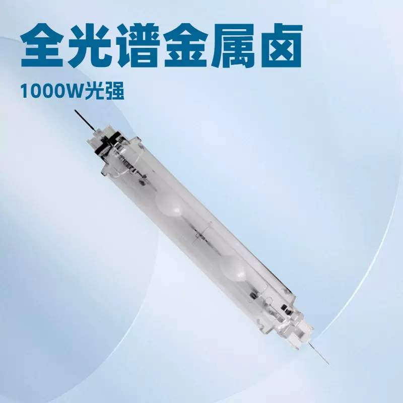用于水培和温室的新一代1000W DE CMH灯3000K全光谱金属卤化物