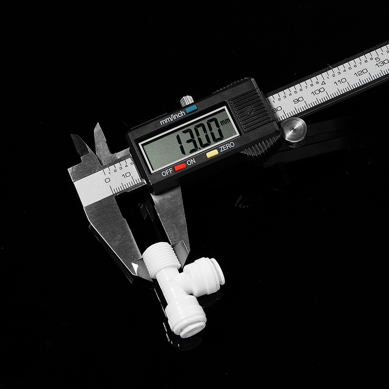 T-tipo de 2 puntos de tres vías purificador de agua de un solo lado 2-punto dientes exteriores doble conexión rápida de 2 puntos T33 conexión rápida K7544 accesorios universales