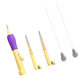 002 style poke embroidery stamp flower embroidery needle stamp Needle Embroidery needle embroidery Needle Embroidery handmade New poke music
