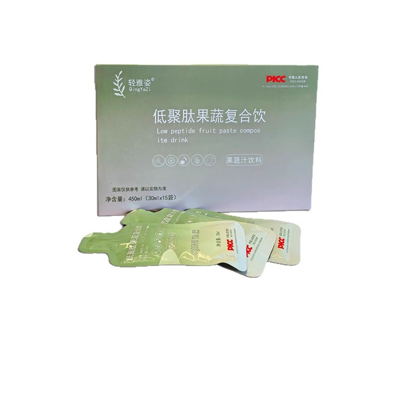 Qingyazhi オリゴペプチド果物と野菜の複合果実飲料インターネット有名人のマイクロビジネスと同じプレバイオティック酵素食物繊維は排卵を促進します|undefined