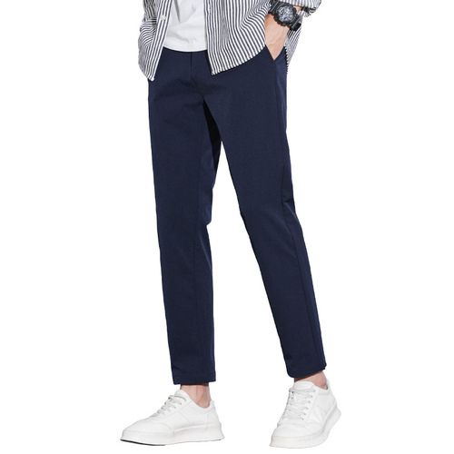 Taobao Tmall delivers spring and summer new men's casual pants with four-sided elastic all-match light business fashion pants