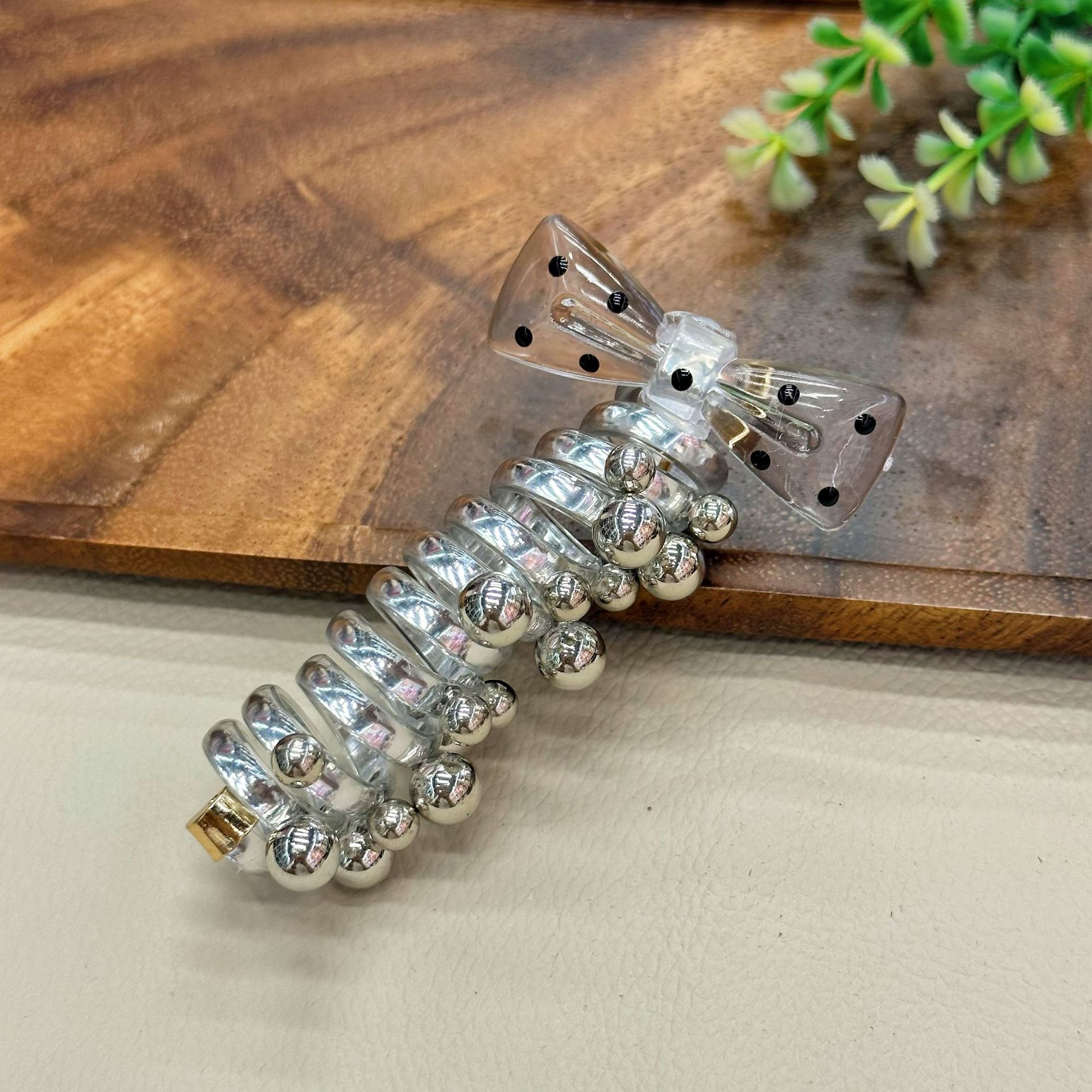 Todo tipo de perlas, líneas telefónicas trenzadas, anillos para el cabello, mujeres, alta, cola de caballo, artefacto, temperamento, burbuja, trenza, cuerda para el cabello, accesorios para el cabello de moda