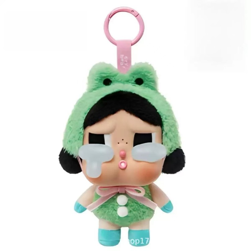 CRYBABY 哭娃盲盒祖国版毛绒公仔呆萌钥匙扣挂件玩偶新品|undefined