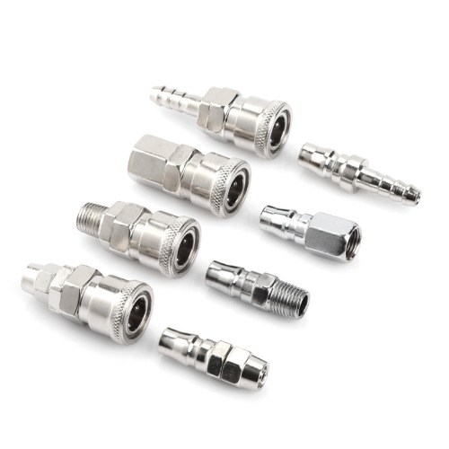 Pneumatic C-style quick-connect air compressor pump soft PU tube tool accessories SP20/PP/SM/SF male/female quick plug