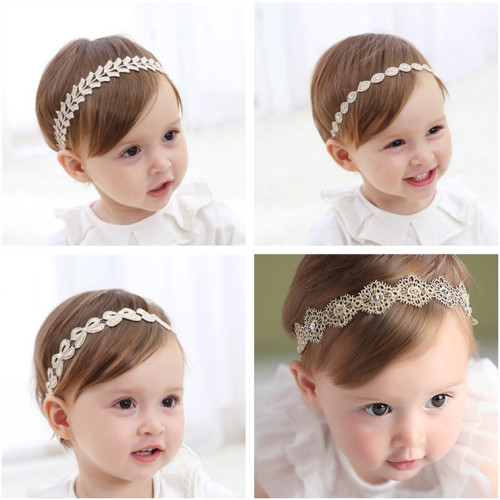 Korean style new baby headband princess baby hair accessories children photo shoot cute headband girls flower headdress
