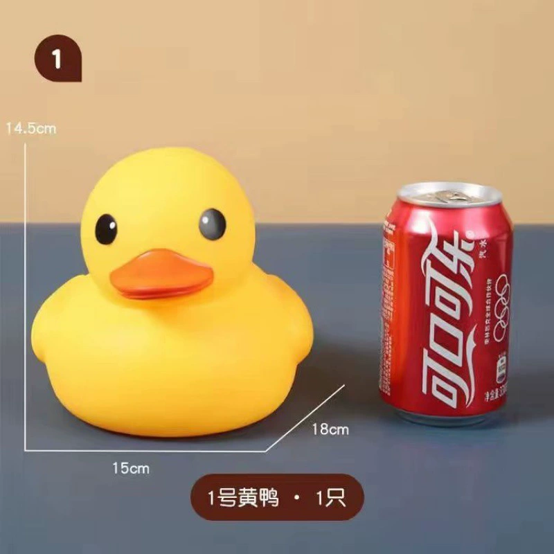 B.Duck, игрушка для игры в ванне и воде, жёлтый утёнок для плавания, антистресс