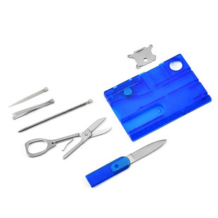 Multi-Function fan-shaped tool card Army knife card tool card multi-function tool card combination survival card knife