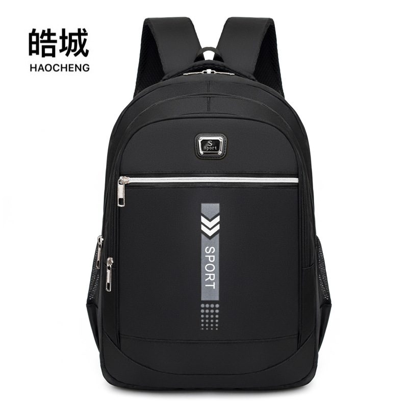 2024 invierno transfronterizo nueva mochila escolar de gran capacidad moda simple bolsa de computadora estudiante universitario mochila de hombre